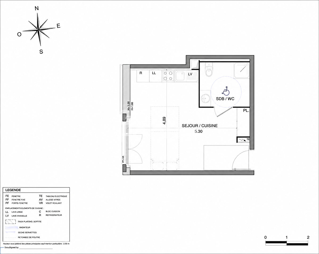 Appartement T1 à vendre à Villiers-sur-Marne, secteur Gare