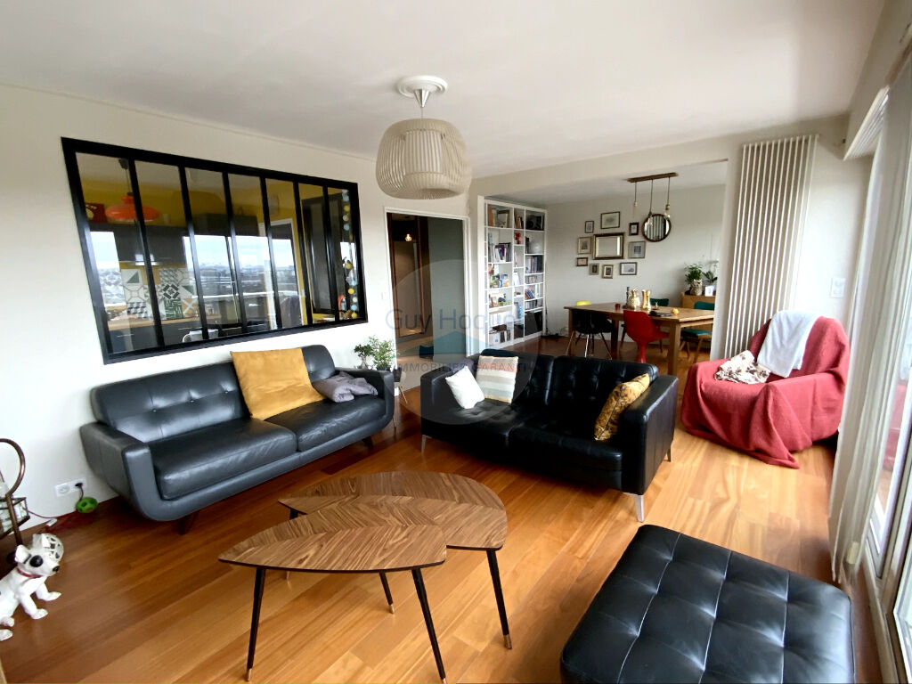 Appartement Rouen 5 pièce(s) 108 m2 - balcon - parking - cave