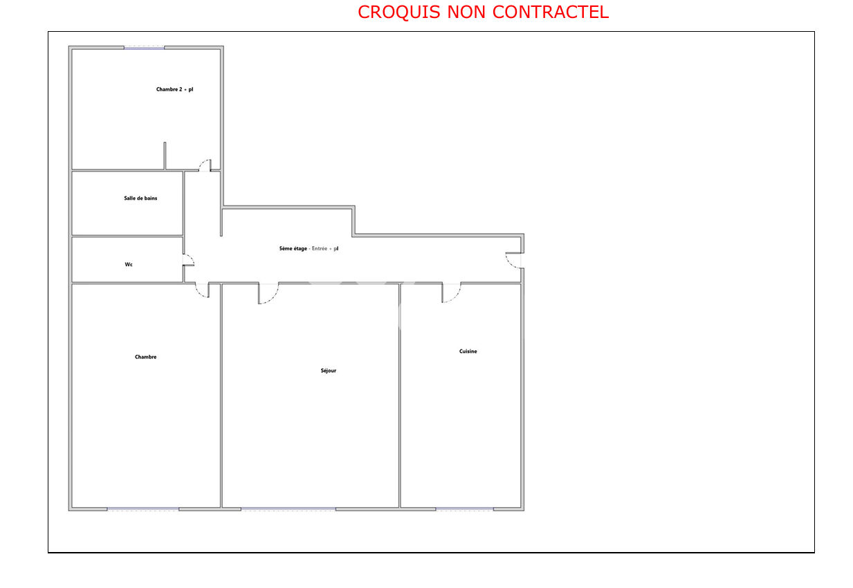 Appartement T3 - 52.83m² - Vanves — 3 pièces, 52.83 m², 2 chambres — photo 18