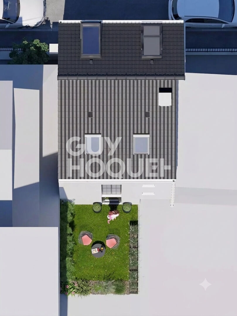 MAISON DE VILLE NEUVE À AMÉNAGER  - JARDIN - GARAGE - PROCHE GARE DE CLAMART ET LIGNE 15
