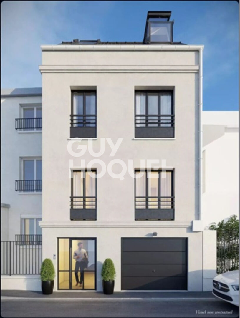 MAISON DE VILLE NEUVE À AMÉNAGER  - JARDIN - GARAGE - PROCHE GARE DE CLAMART ET LIGNE 15