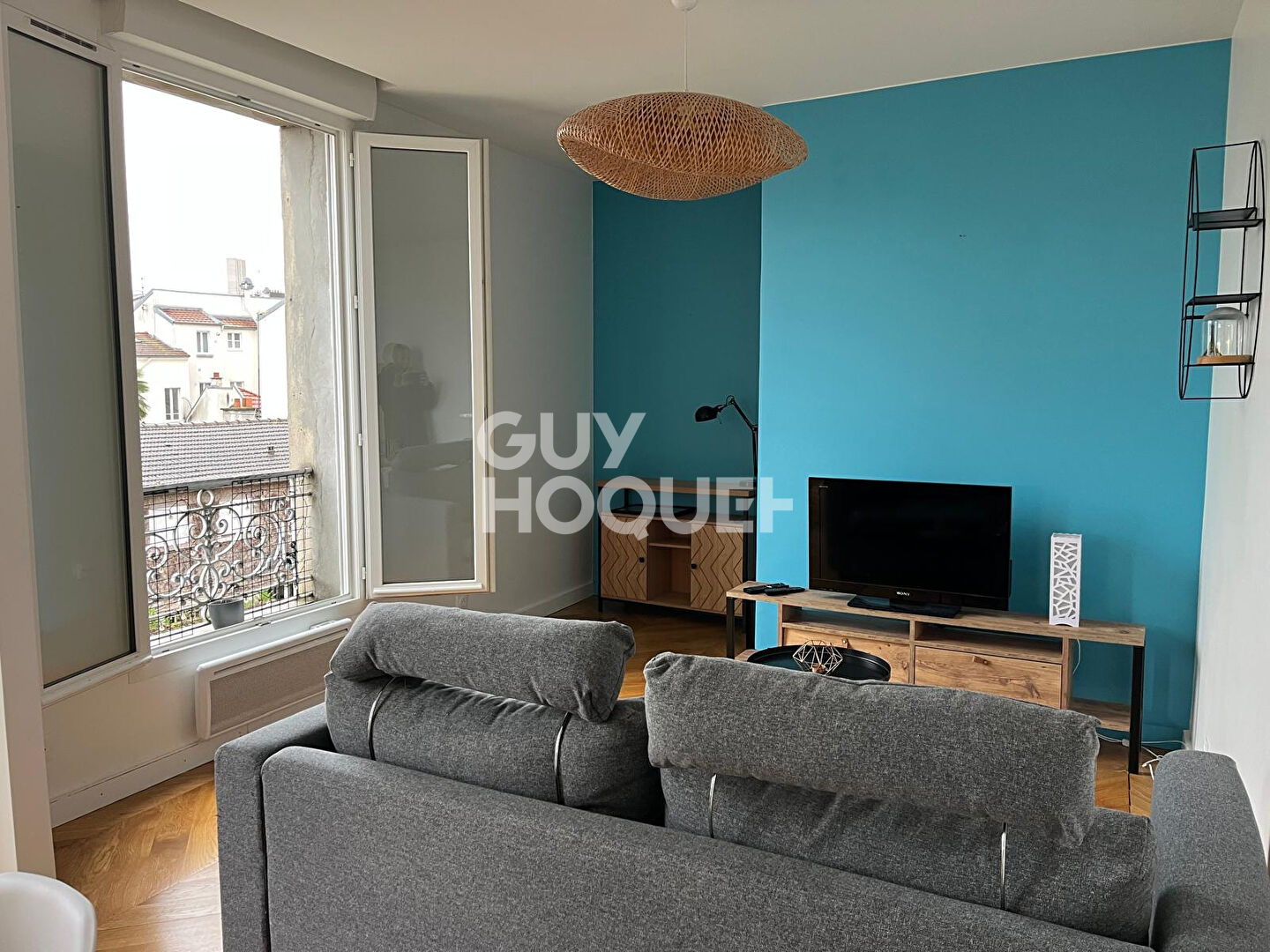 Centre-ville - 2 pièces rénové - Calme - Métro Ligne 13