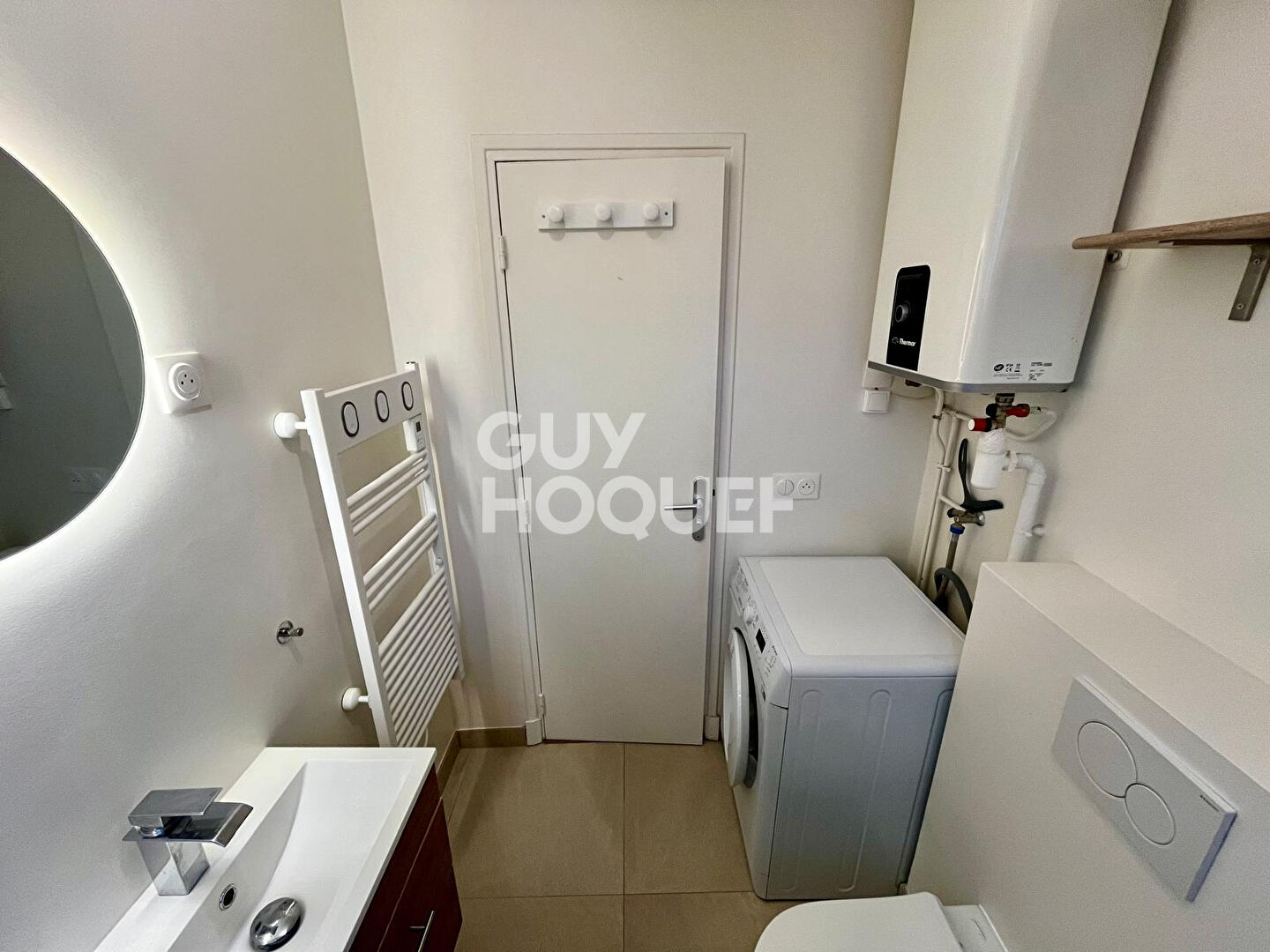 Centre-ville - 2 pièces rénové - Calme - Métro Ligne 13