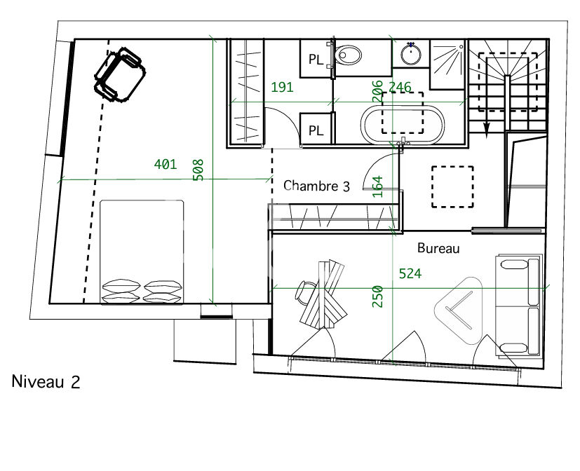 RARE À MALAKOFF - Maison avec projet d'architecte