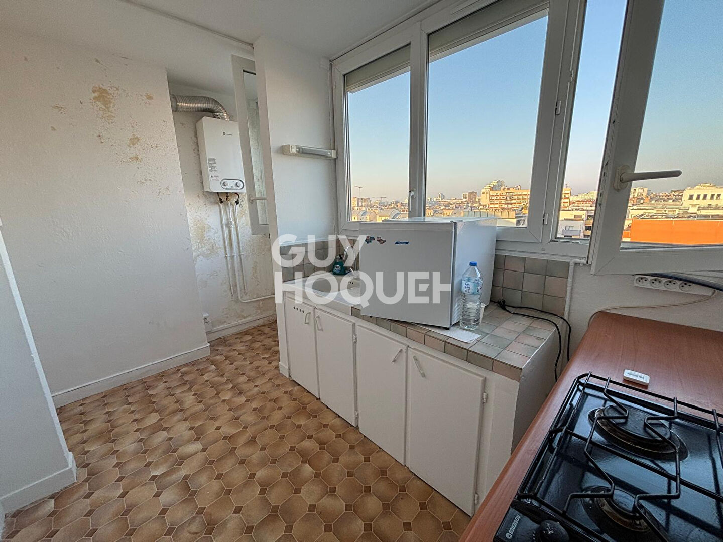 3 pièces - étage élevé - Métro 13