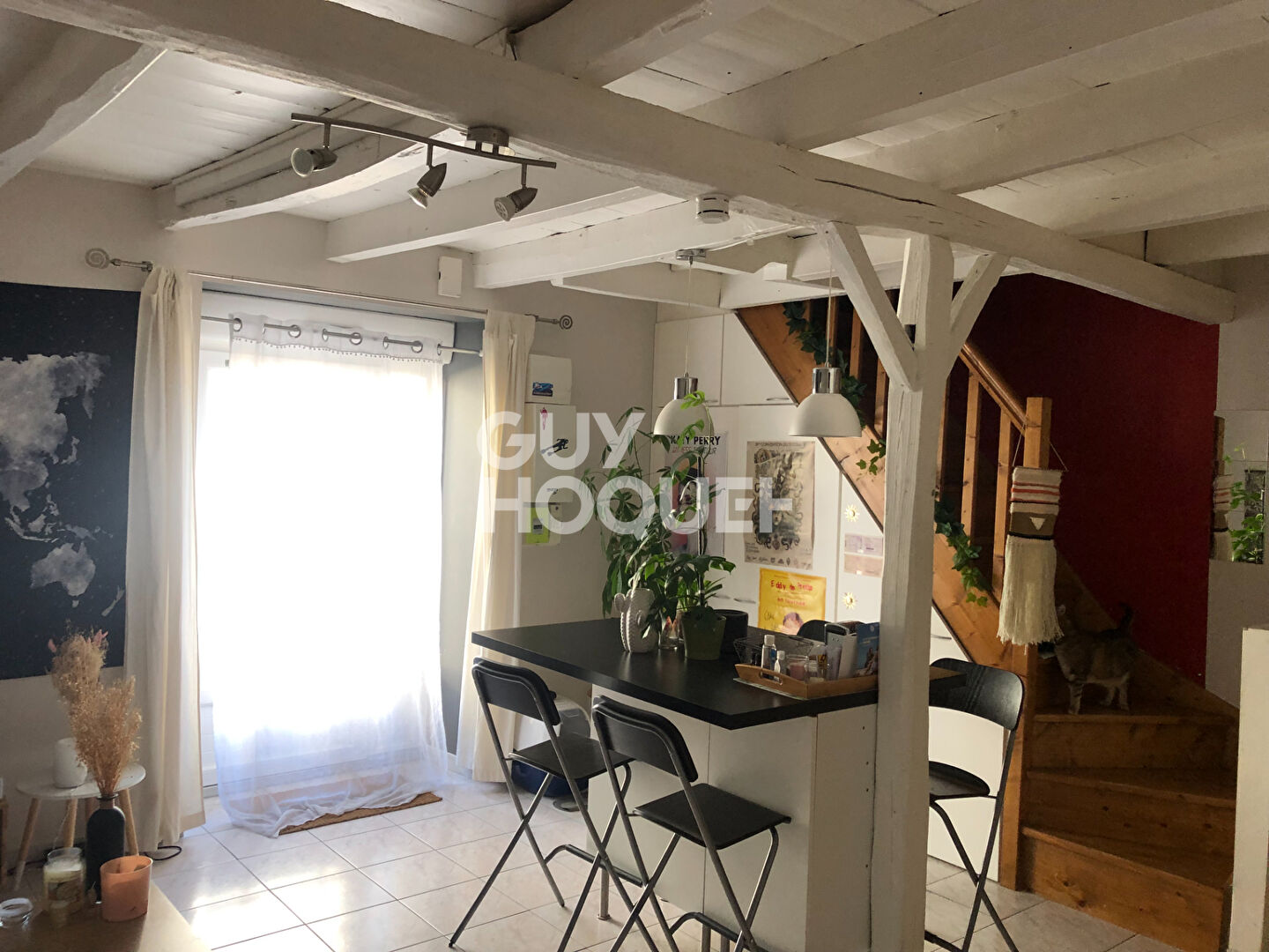 Vente : maison 3 pièces aux LUCS SUR BOULOGNE