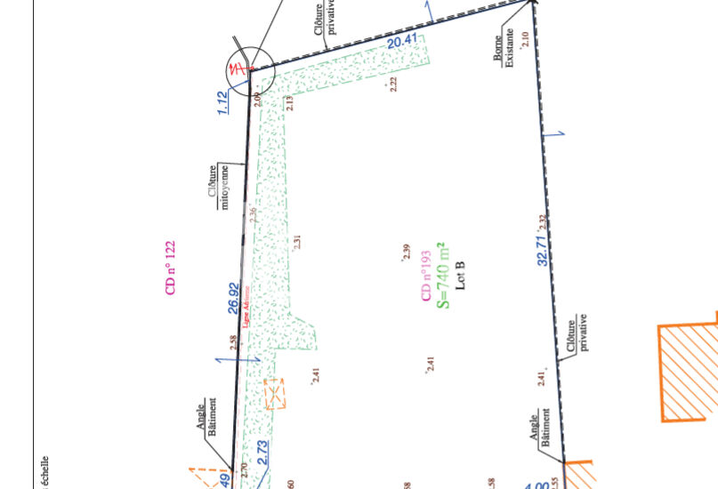 Terrain Saint Jean De Monts 740 m2