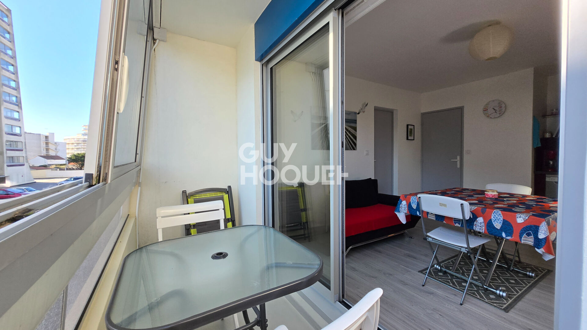 2 pièces lumineux à 2 pas de la plage !