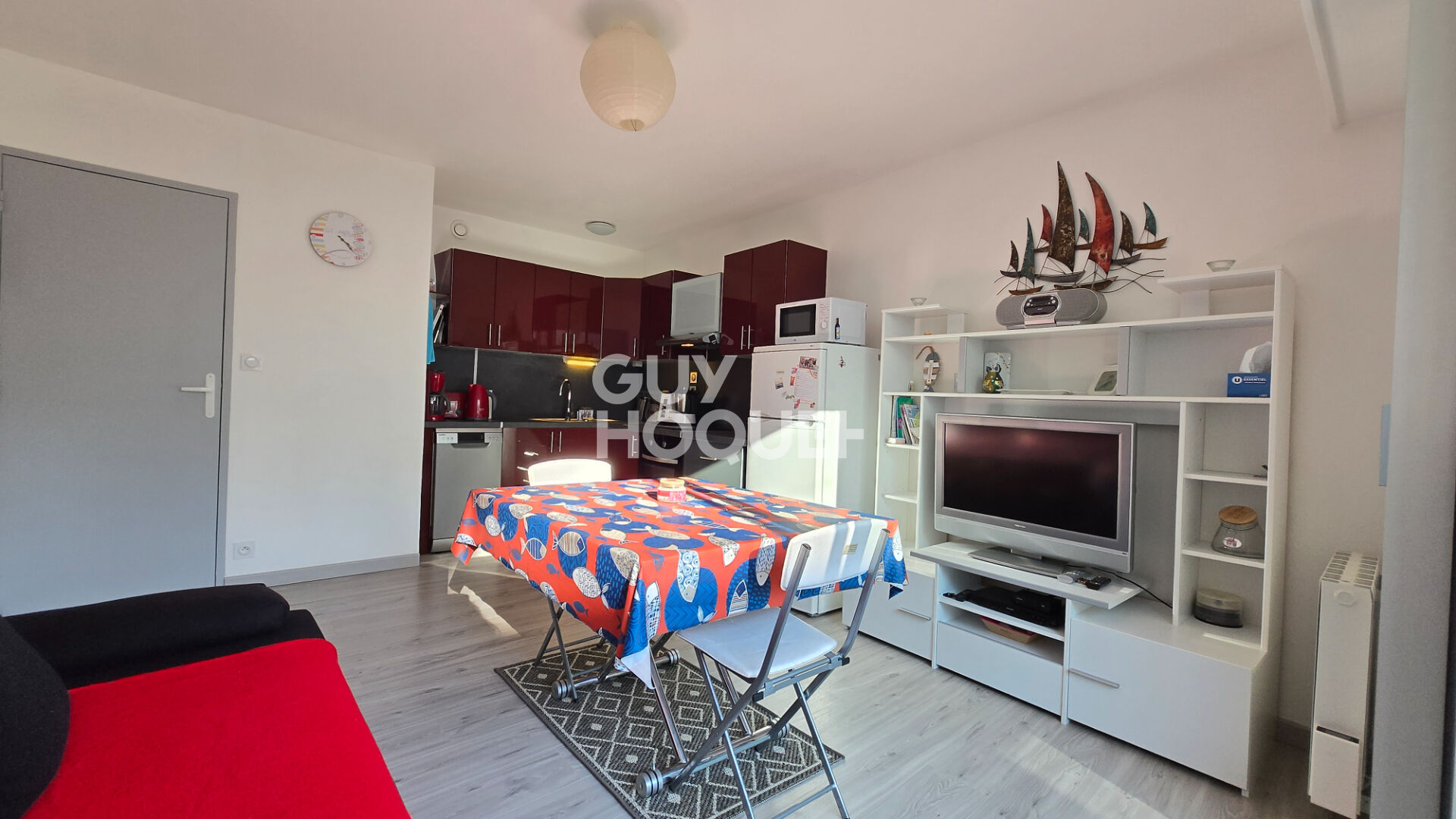 2 pièces lumineux à 2 pas de la plage !