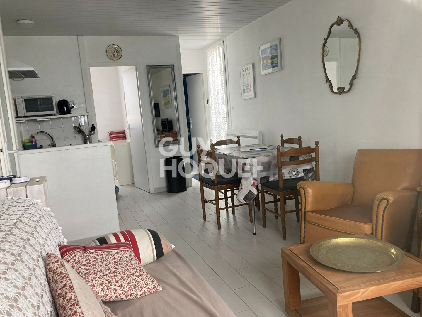 Appartement Saint Hilaire de Riez vue mer + cave.