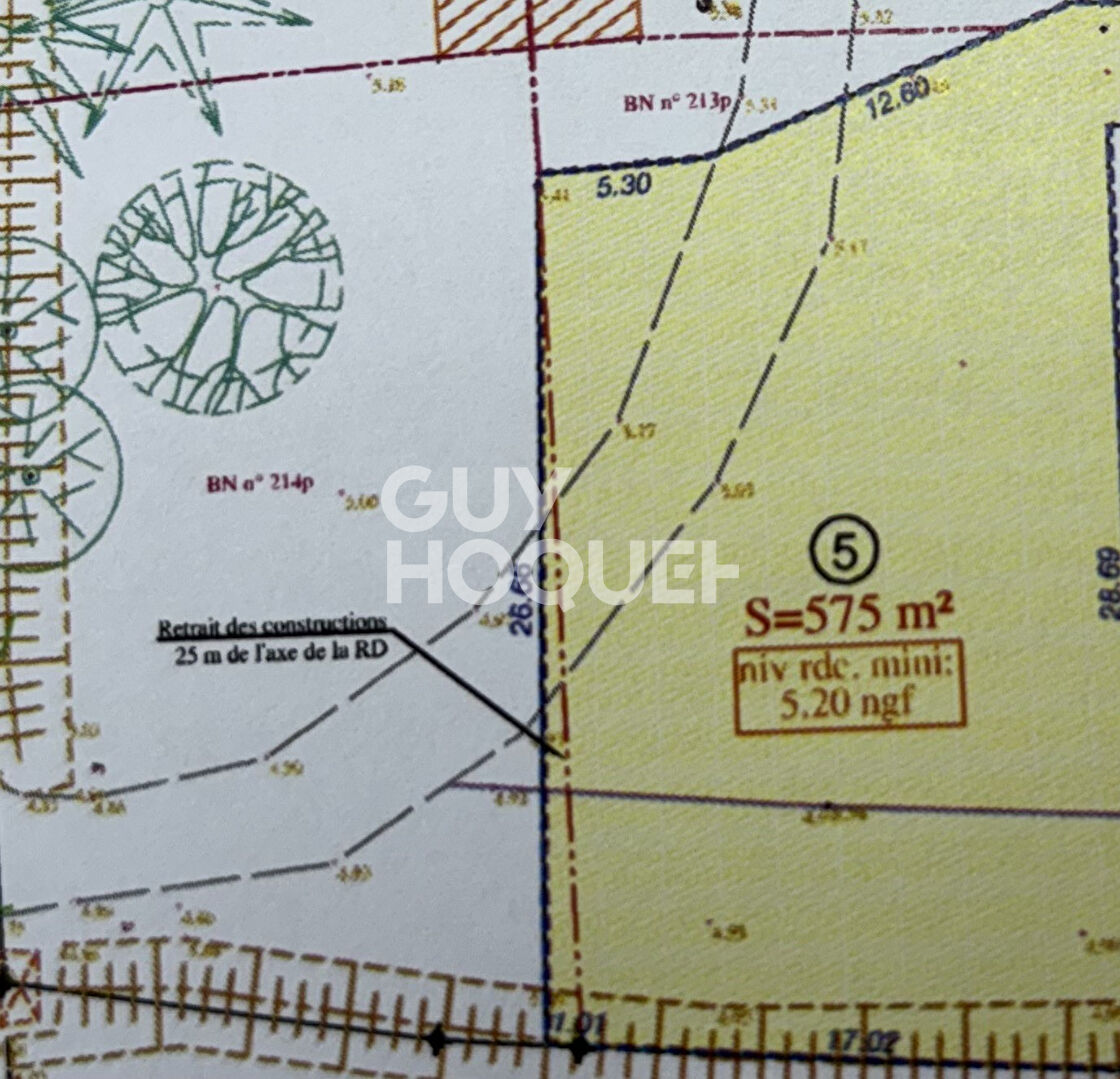 Terrain  viabilisé à vendre à Saint Jean de Monts  Lot 5- Opportunité à saisir !