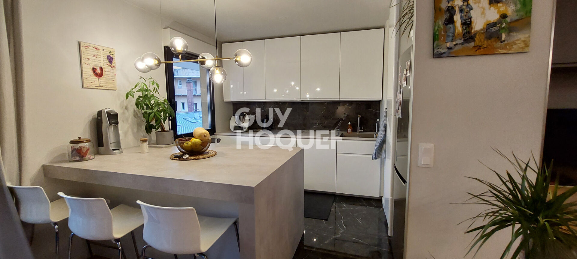 Appartement 2 pièces 50m2 meublé balcon