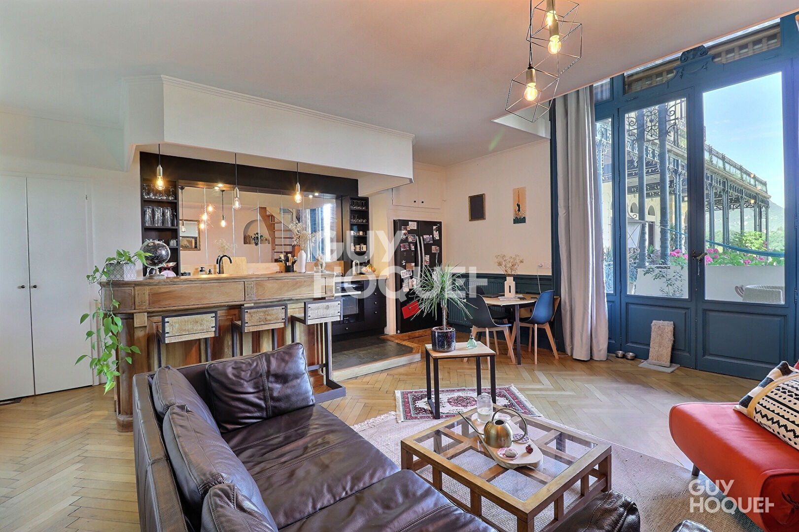 LE BERNASCON Duplex 66 m2 + 6 m2 buanderie - Terrasse couverte de 21 m2