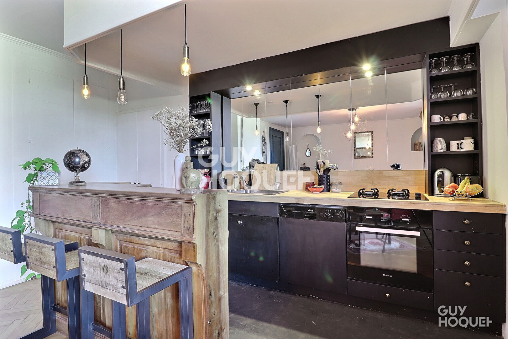 LE BERNASCON Duplex 66 m2 + 6 m2 buanderie - Terrasse couverte de 21 m2