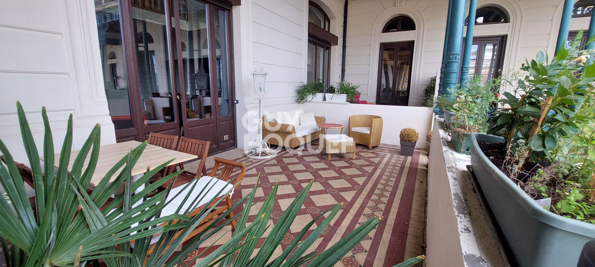 LE BERNASCON Duplex 66 m2 + 6 m2 buanderie - Terrasse couverte de 21 m2