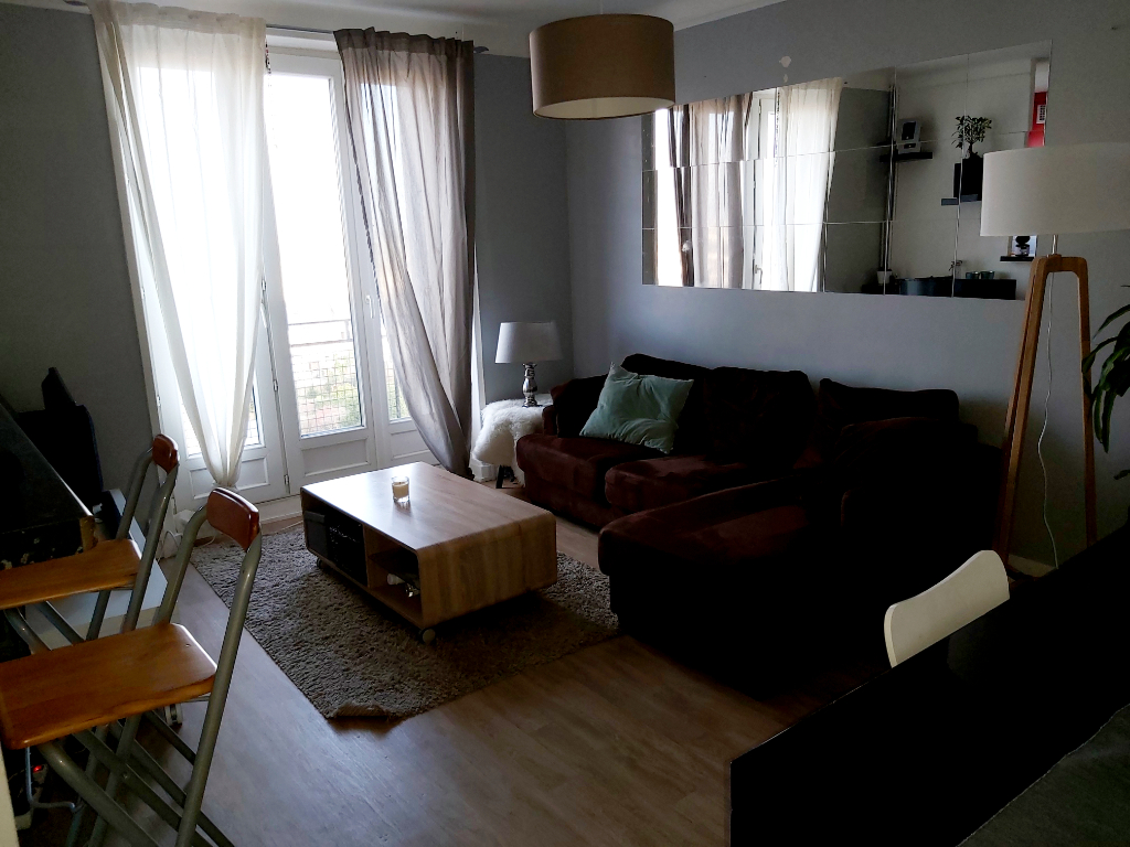 A LOUER BREST- secteur PRAT LEDAN - APPARTEMENT T3 MEUBLE