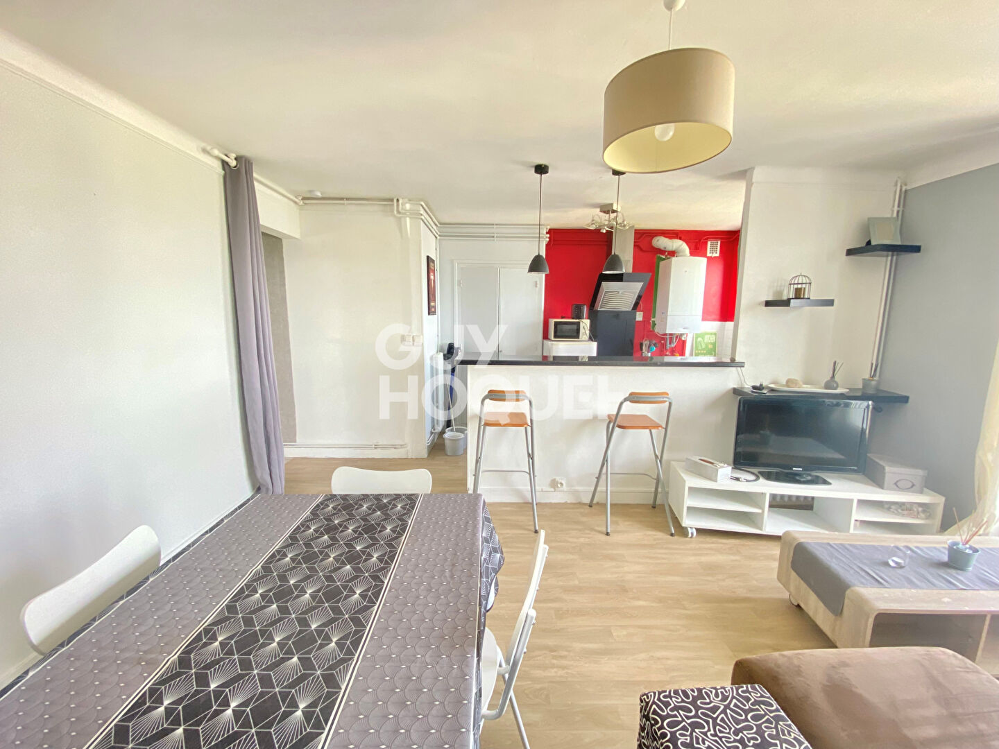 A LOUER BREST- secteur PRAT LEDAN - APPARTEMENT T3 MEUBLE