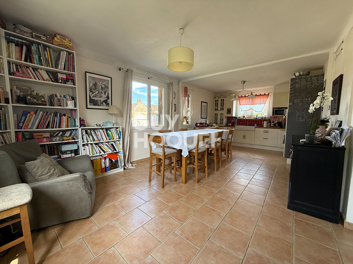 MAISON 100 M2 , 3 chambres et un Bureau, CIRES-LÈS-MELLO (60)