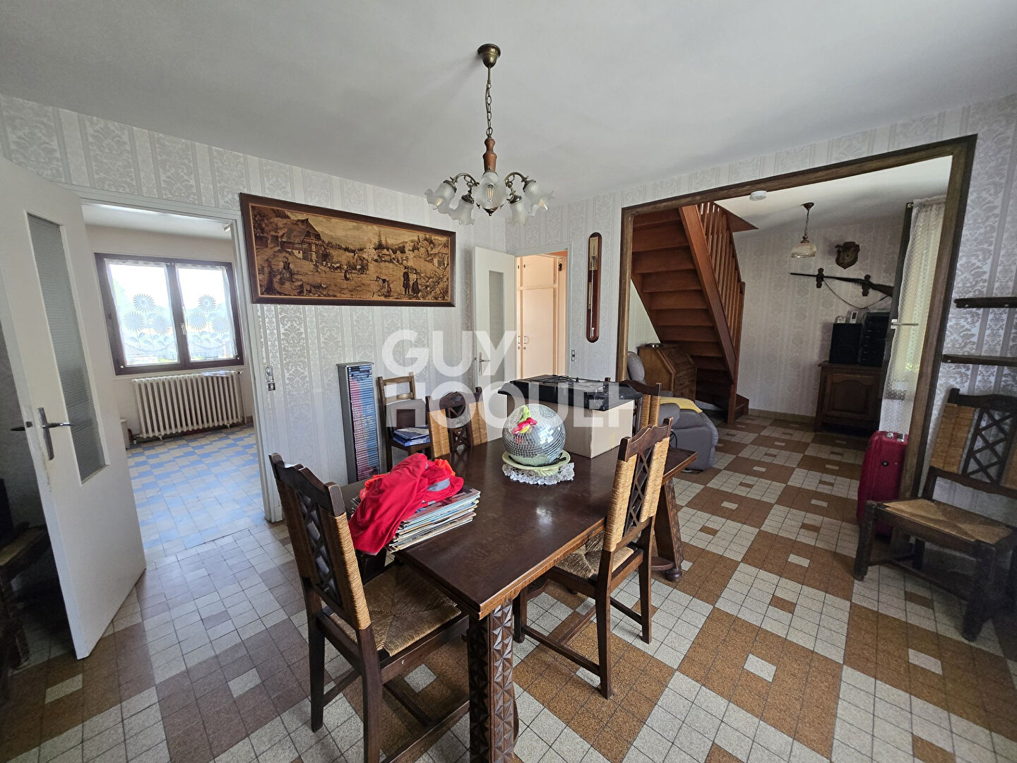 Ensemble immobilier de deux maisons 