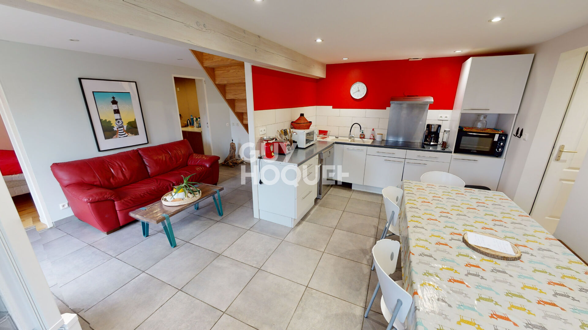 VENTE d'une maison T4  au CHATEAU D'OLERON