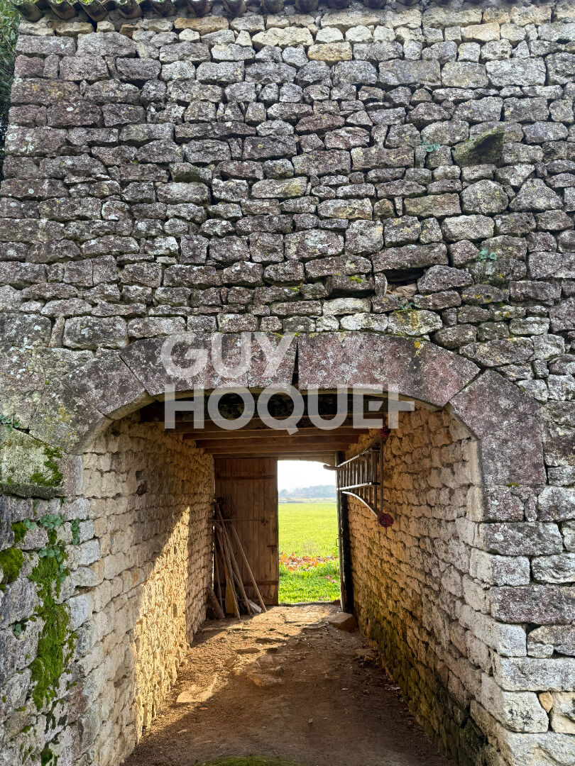À VENDRE / TERRAIN À BÂTIR AVEC DÉPENDANCES DE CHARME SAINT-PIERRE-D'OLERON