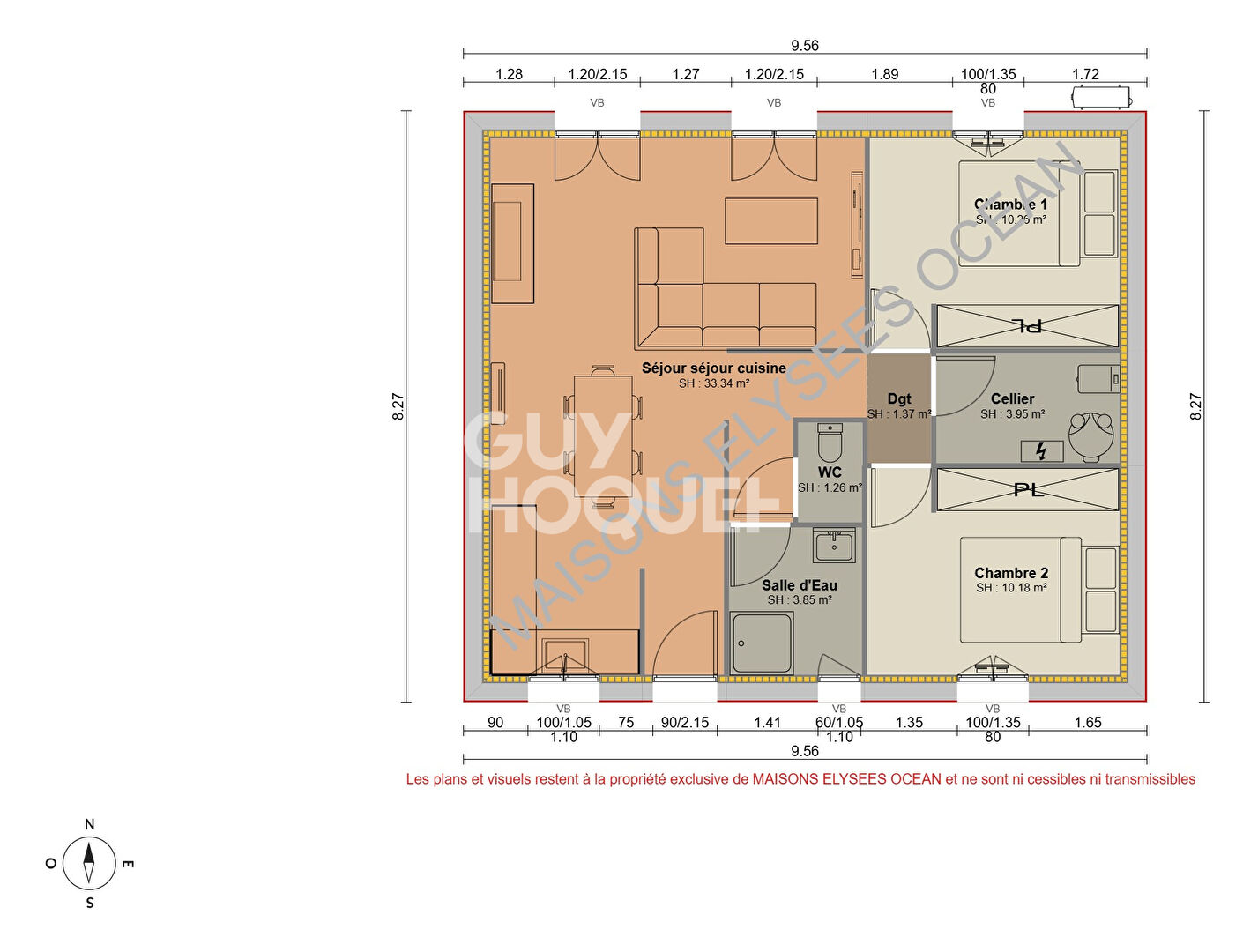 Grand Terrain à bâtir à 1km de la mer - Dolus d'Oléron