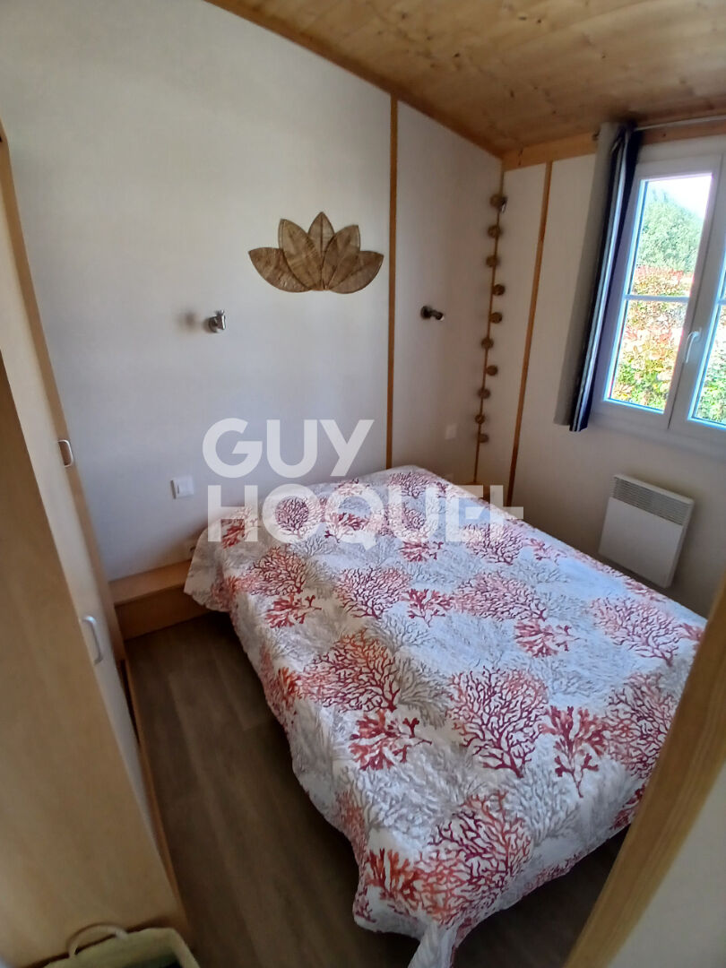 TERRAIN DE LOISIRS 202 m2 avec Mobilhome3P, 2ch,  ST PIERRE OLERON