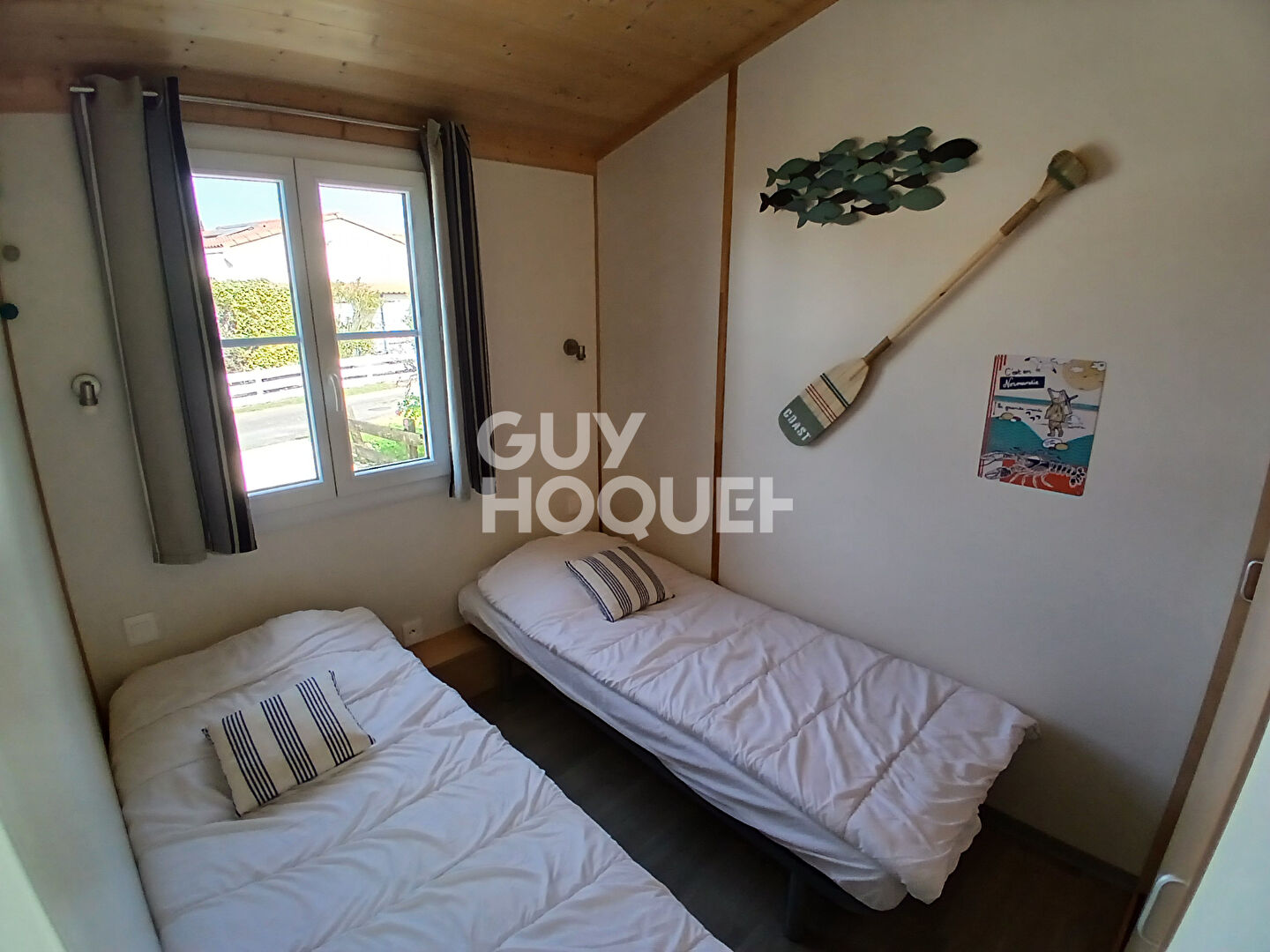 TERRAIN DE LOISIRS 202 m2 avec Mobilhome3P, 2ch,  ST PIERRE OLERON