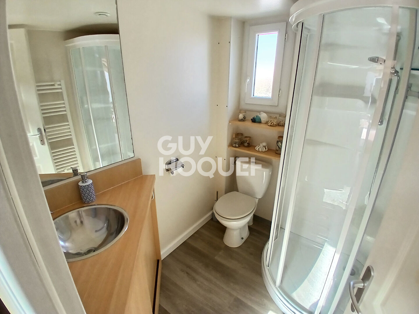 TERRAIN DE LOISIRS 202 m2 avec Mobilhome3P, 2ch,  ST PIERRE OLERON