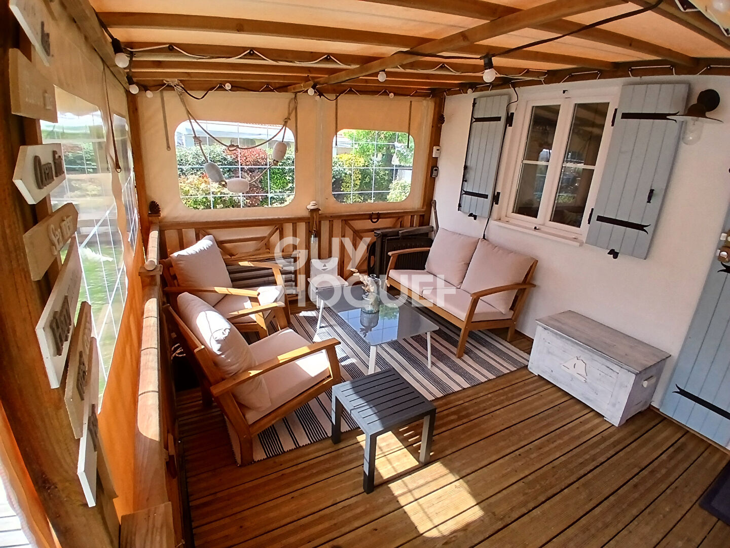 TERRAIN DE LOISIRS 202 m2 avec Mobilhome3P, 2ch,  ST PIERRE OLERON