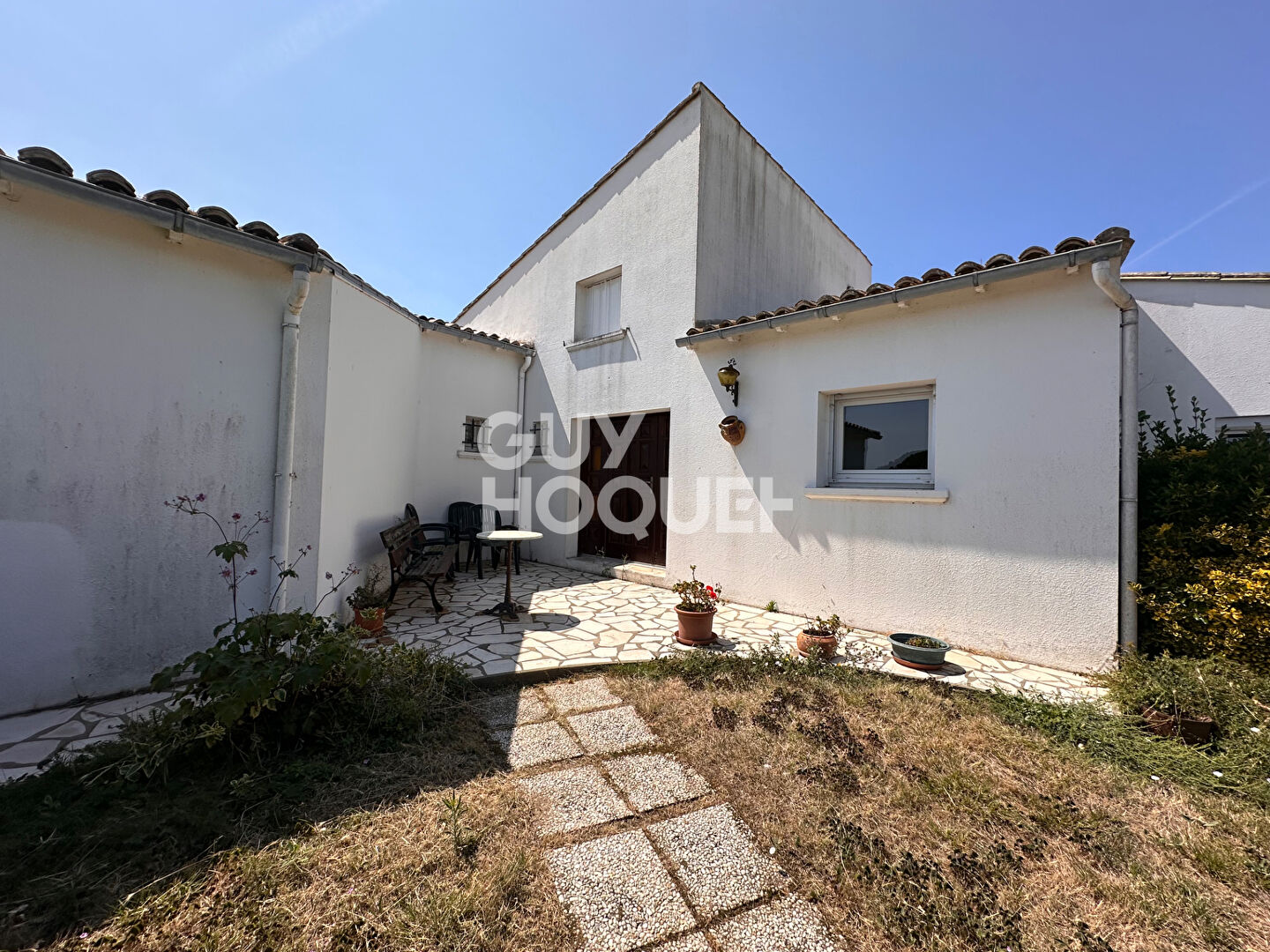 Une maison familiale avec vue mer à La Flotte