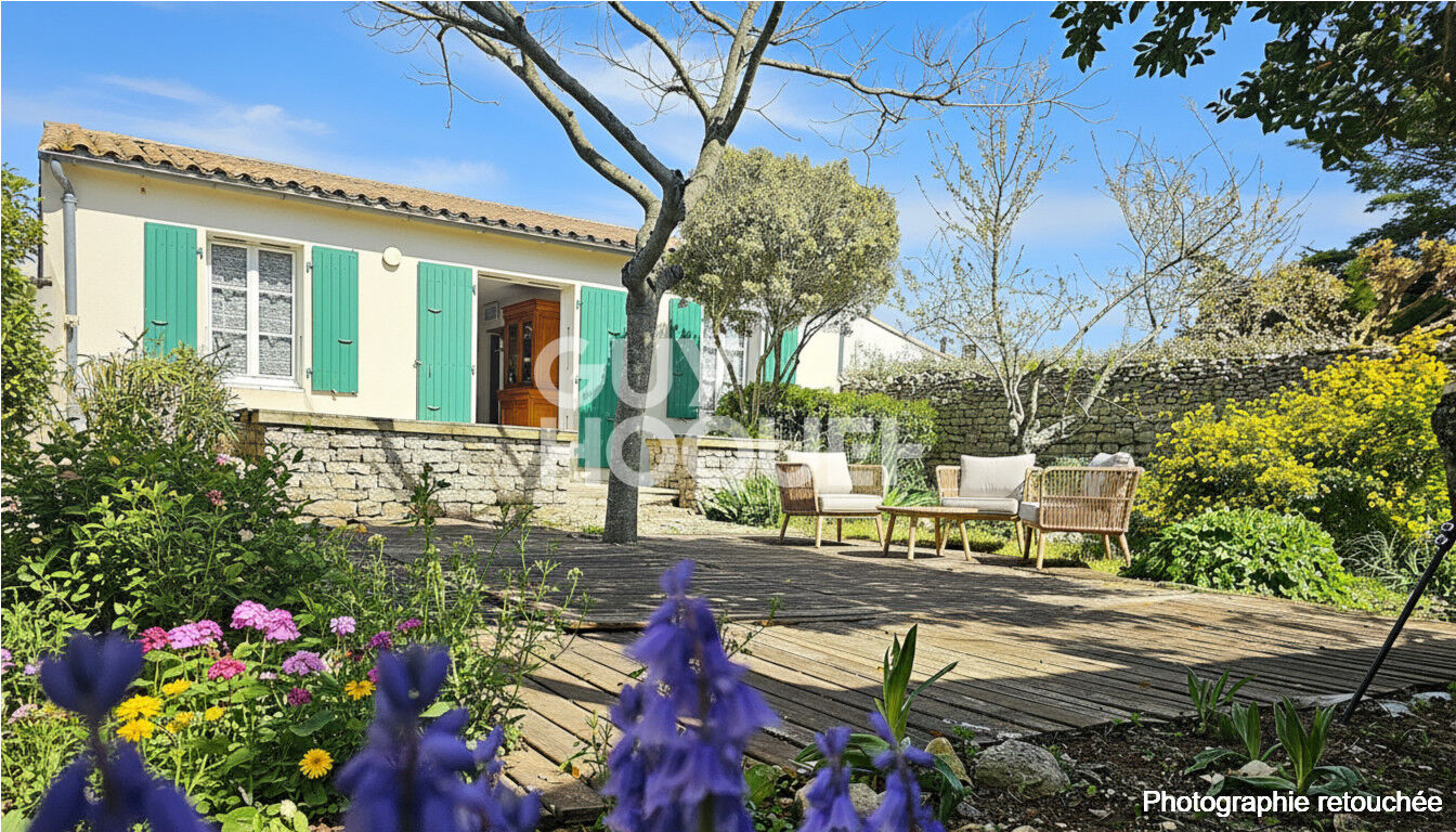 Charmante maison 4 pièces à vendre à Sainte-Marie-de-Ré, exposition Sud