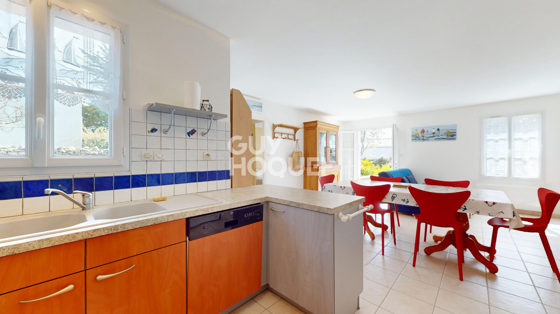 Charmante maison 4 pièces à vendre à Sainte-Marie-de-Ré, exposition Sud