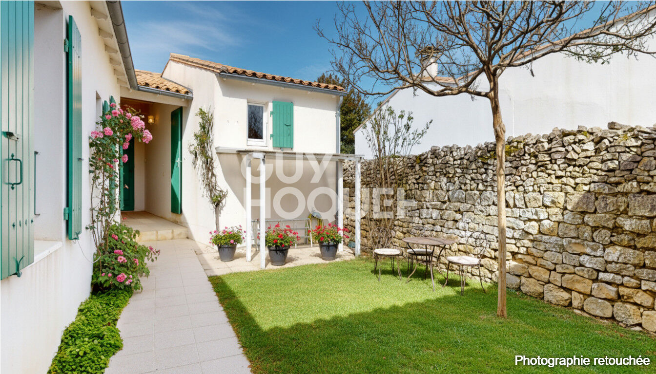 Charmante maison 4 pièces à vendre à Sainte-Marie-de-Ré, exposition Sud