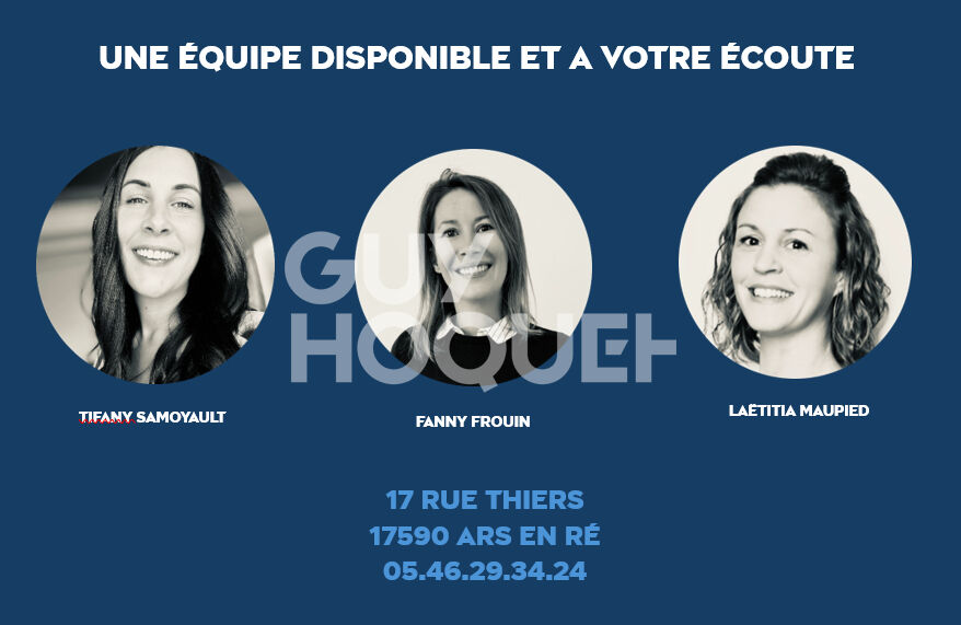 Maison à vendre à Ars-en-Ré - Exclusivité Guy Hoquet