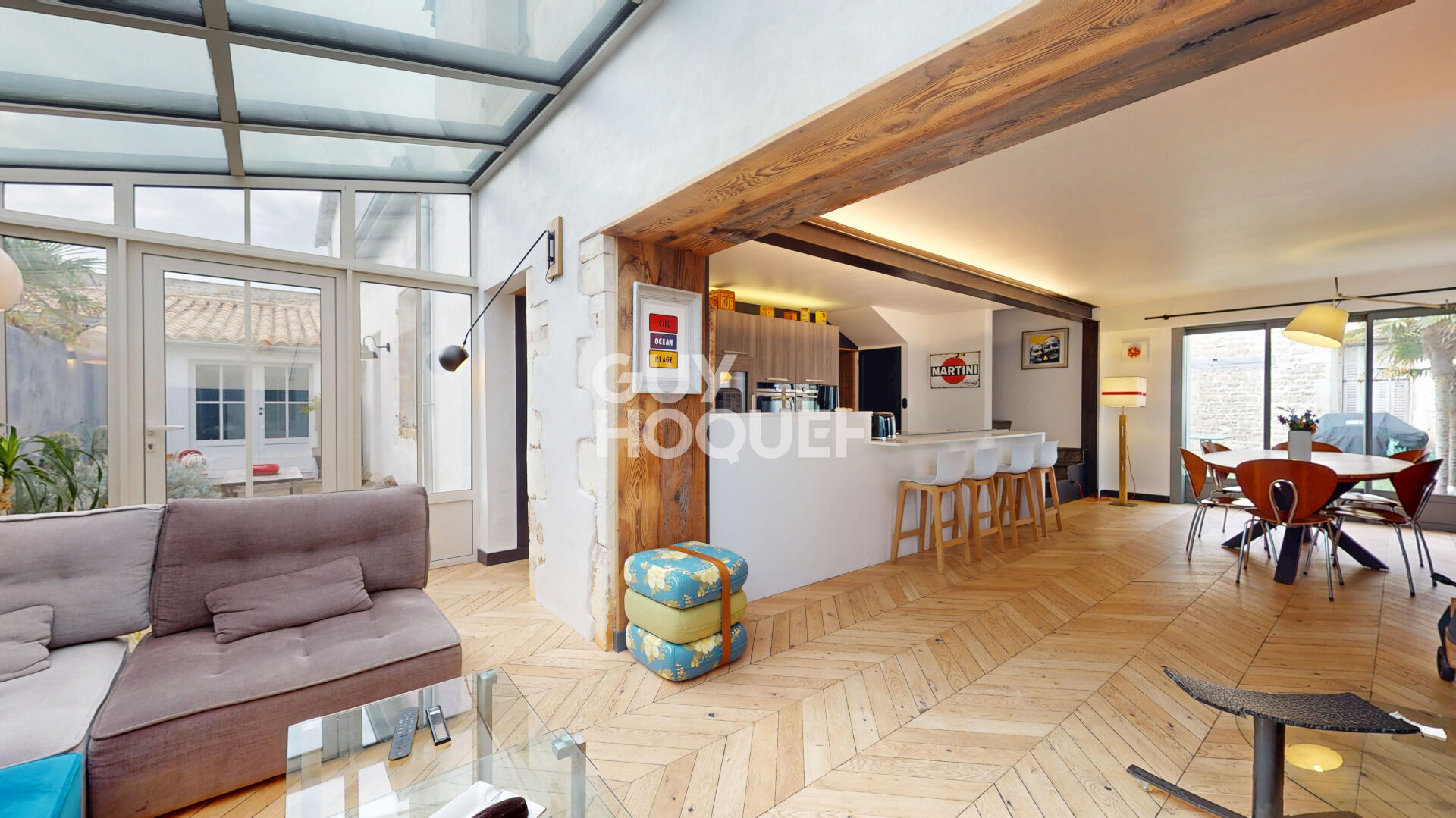 Maison rénovée? Coeur de Sainte-Marie-de-Ré ? Tout à pied