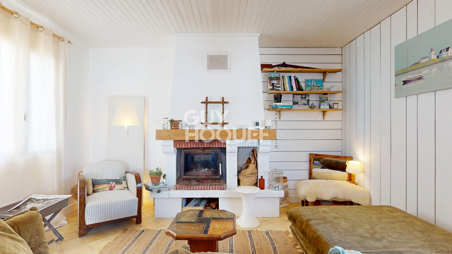 À vendre - Maison  de plain-pied à 200 m du port
