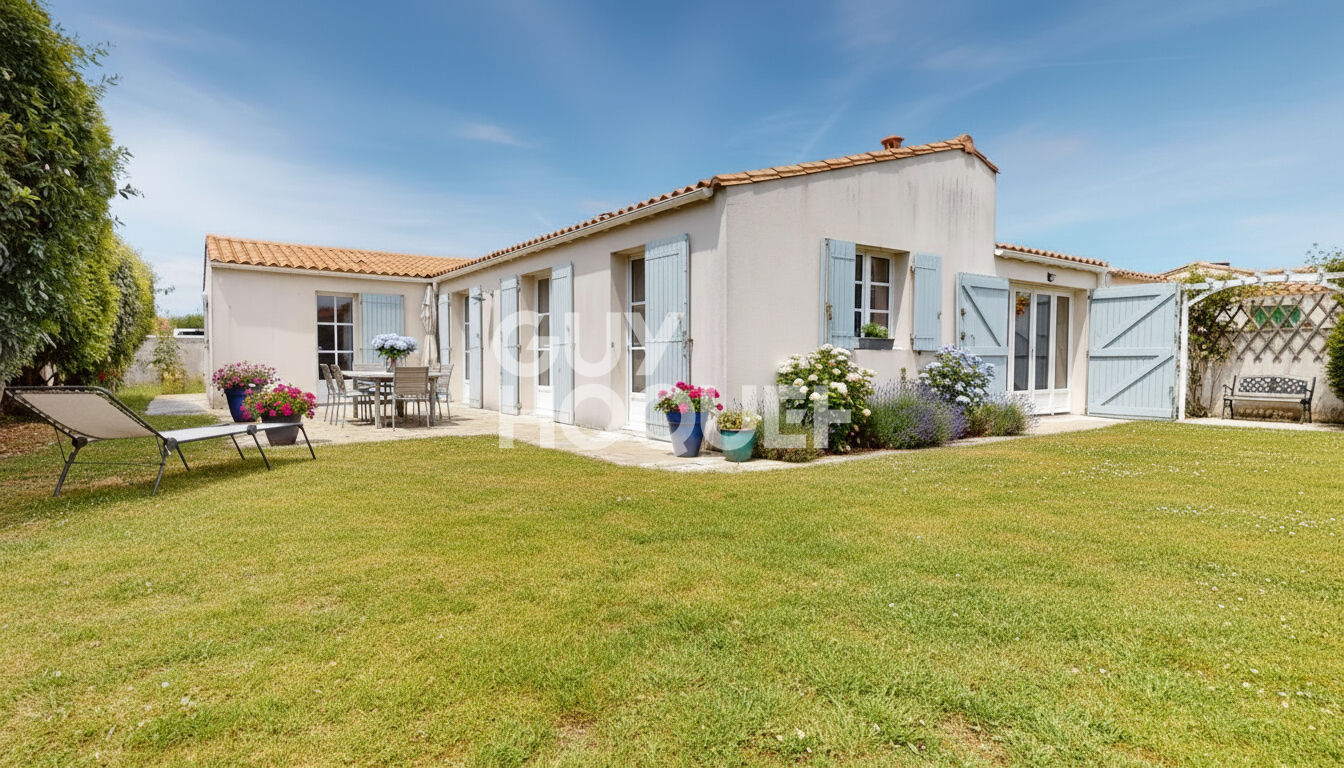 Maison de plain-pied proche plages, charme et confort à Saint-Clément-des-Baleines
