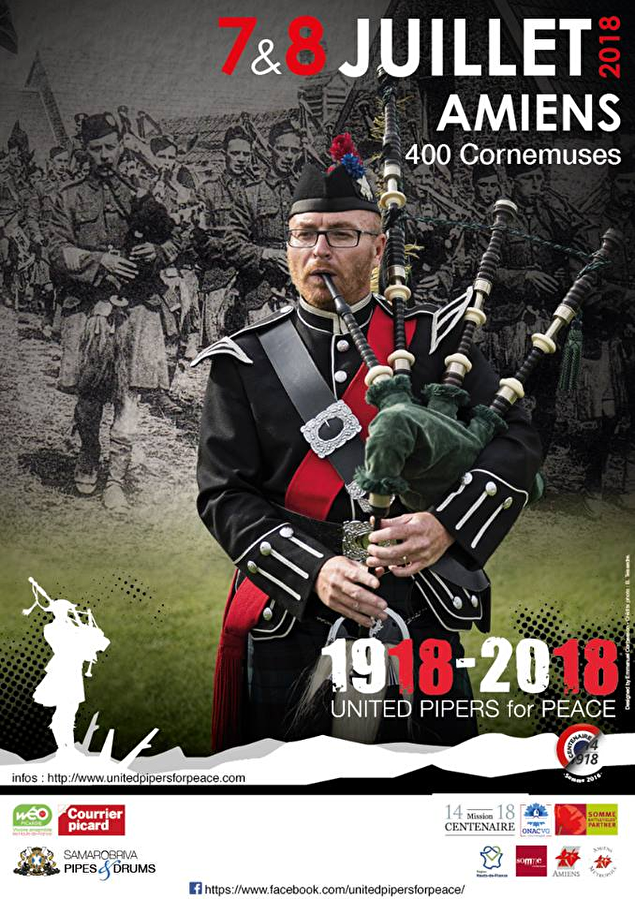 United Pipers for Peace