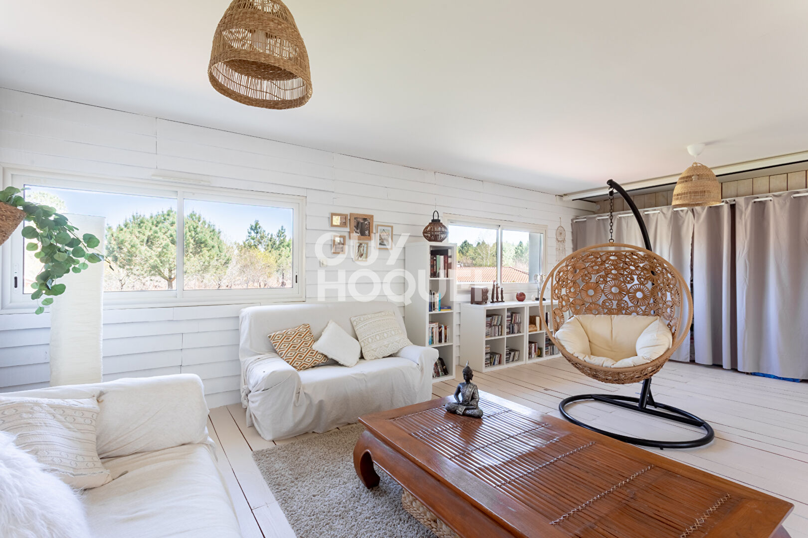 Maison d'exception à vendre à Biscarrosse alliant confort, espace et nature