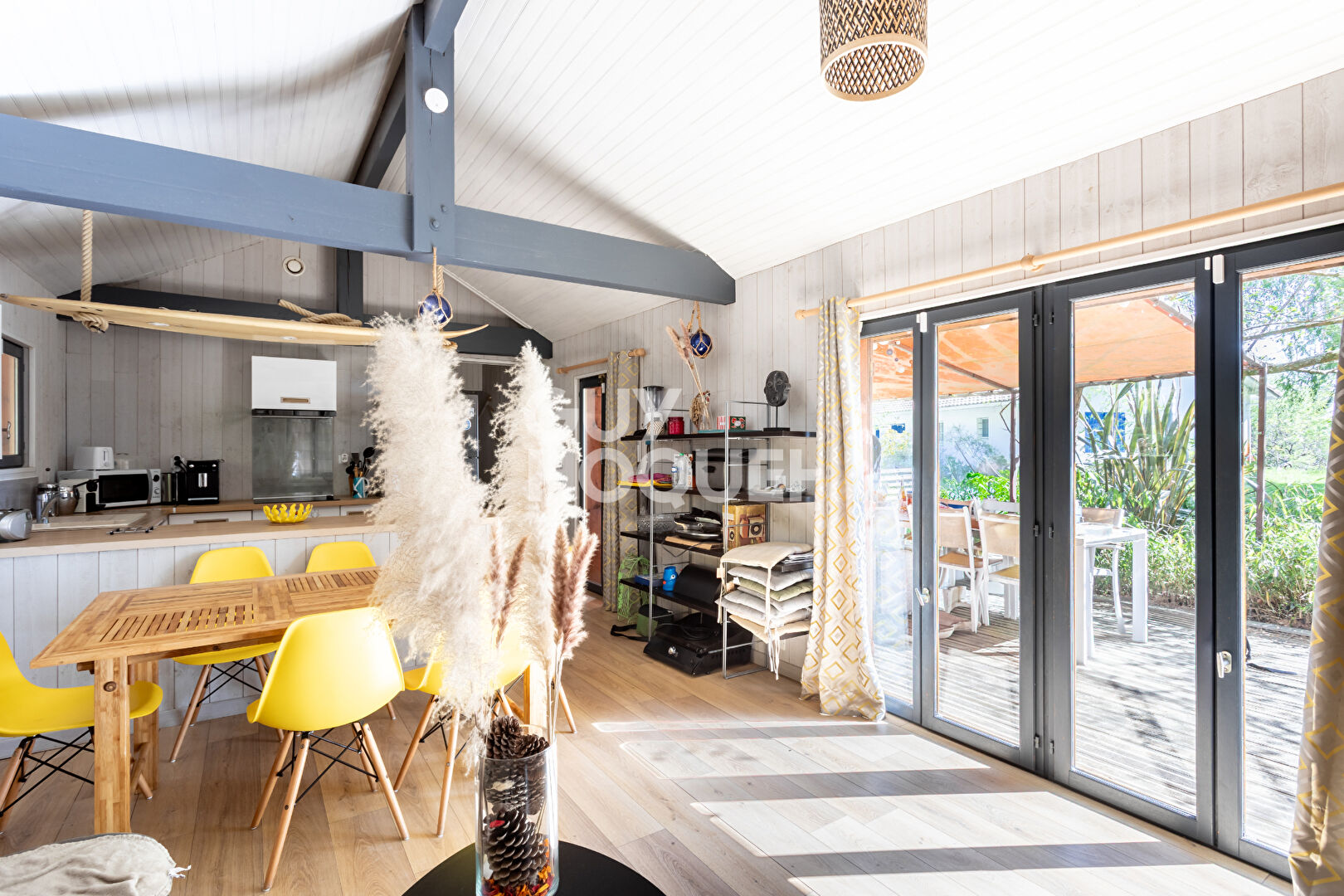 RARETÉ ABSOLUE ! MAISON D'EXCEPTION EN BORD DE LAC À BISCARROSSE SUD