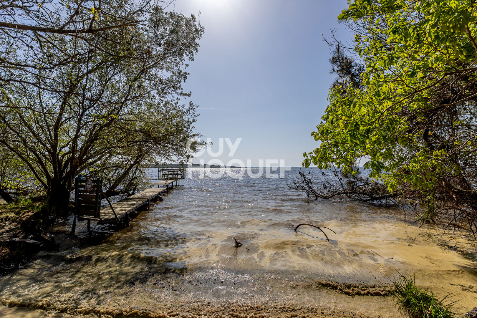 RARETÉ ABSOLUE ! MAISON D'EXCEPTION EN BORD DE LAC À BISCARROSSE SUD