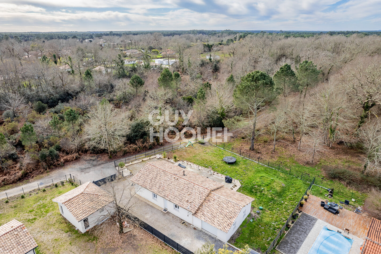 À découvrir sans tarder  Superbe maison contemporaine à Parentis-en-Born, quartier Lucats
