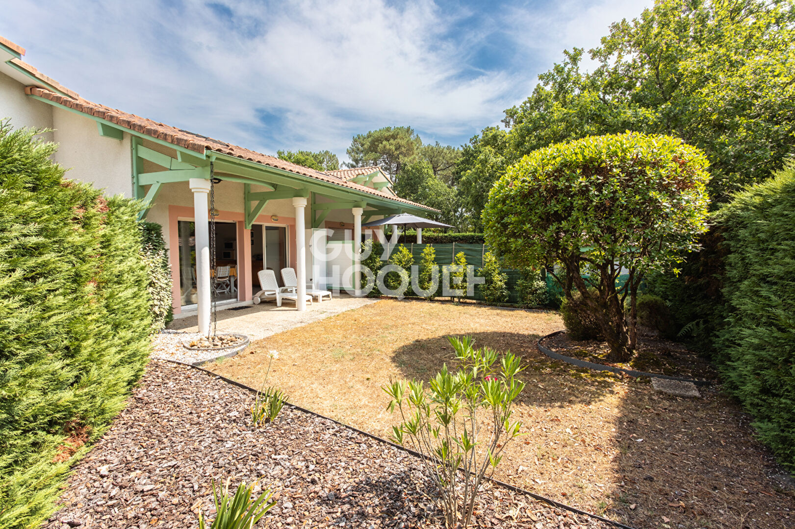 Duplex avec jardin privatif près du lac