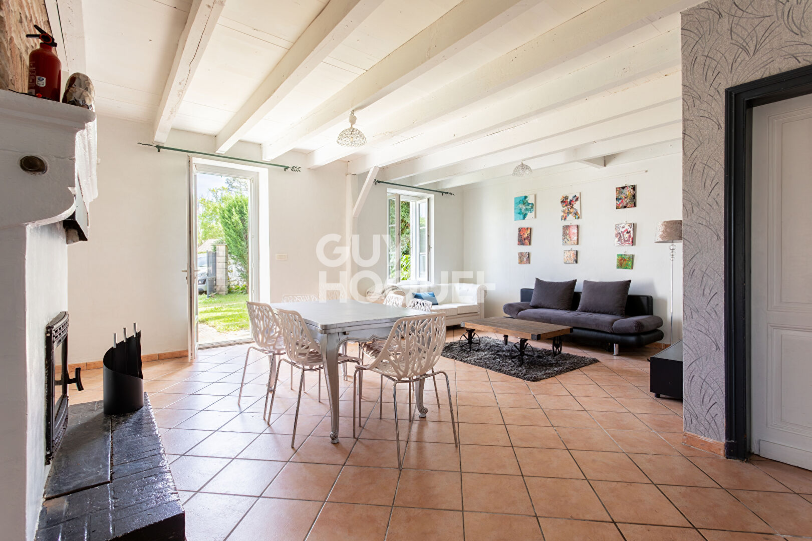 Grande maison aux beaux volumes à Biscarrosse