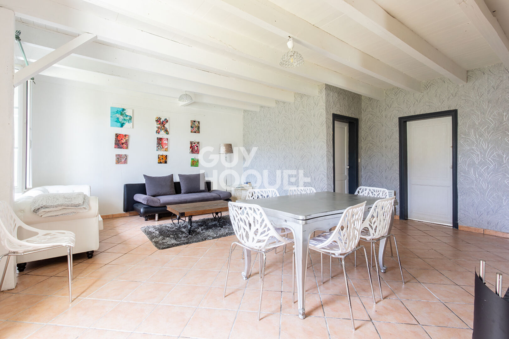 Grande maison aux beaux volumes à Biscarrosse