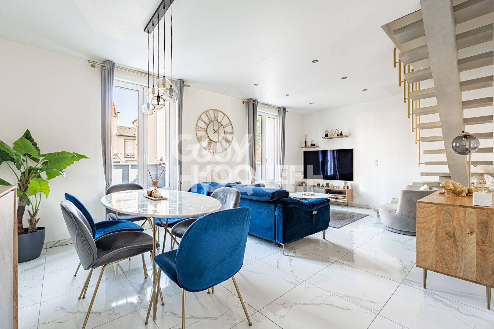 MAISON RÉNOVÉE. 6 P. 132 M²- Quartier Marceau-Champarons