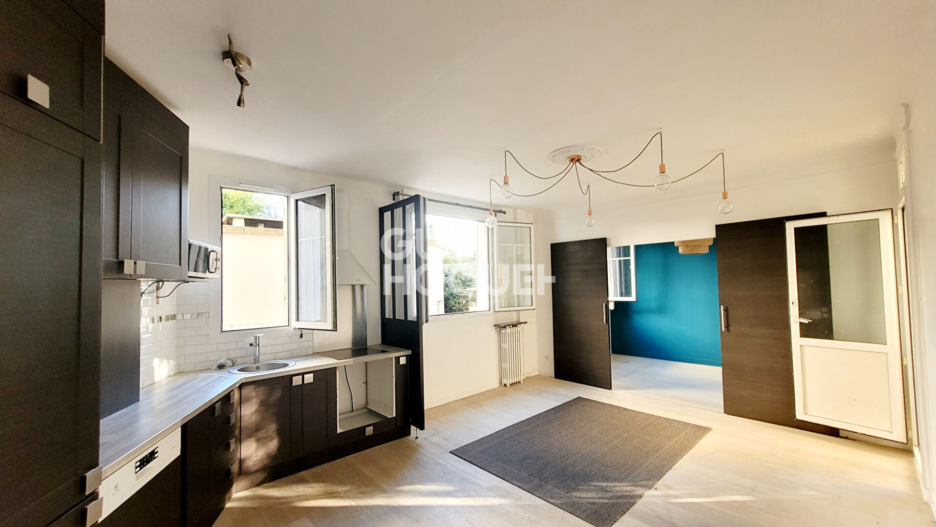 BOIS COLOMBES/ 3 P 52 M² avec jardin