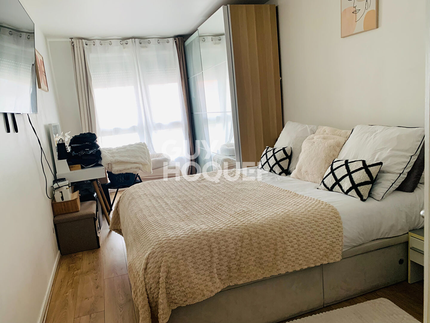 BOIS COLOMBES/   4 P. 81.27 m²  BALCON et 2 PARKINGS