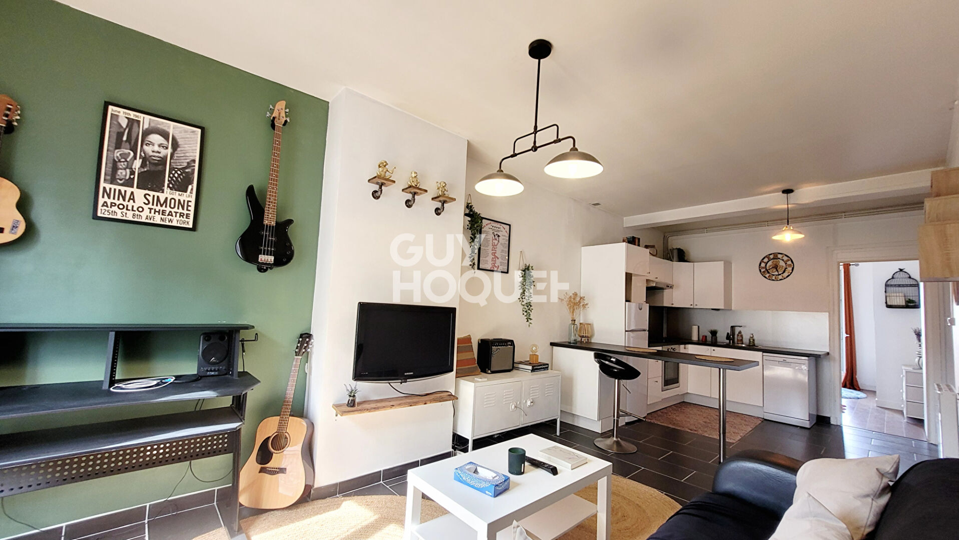 BOIS COLOMBES CENTRE/ 2 P 37.21 m²